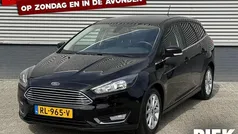Zwart Gebruikt 2018 Ford Focus Titanium Stationwagen | € 6.499 (Goede deal)