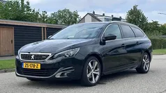 Zwart Gebruikt 2016 Peugeot 308 GT-line Stationwagen | € 6.950 (Super prijs)