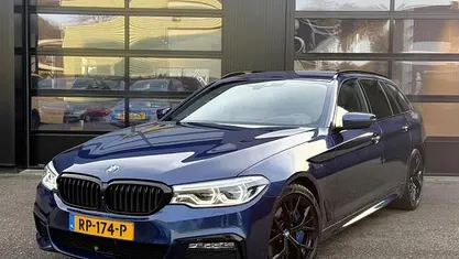 Occasion BMW 540 M Sport 340 PK (250 kW) 2017 Blauw (metallic) Stationwagen