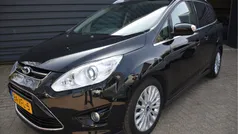 Zwart, metallic lak Gebruikt 2012 Ford Grand C-Max Titanium MPV | € 7.950 (Eerlijke prijs)