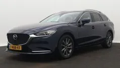 Blauw metallic Gebruikt 2023 Mazda 6 Center-Line Stationwagen | € 29.445 (Eerlijke prijs)