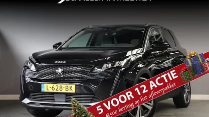 Zwart Gebruikt 2021 Peugeot 3008 Allure SUV | € 21.445 (Eerlijke prijs)