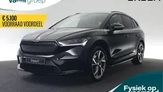 Zwart Nieuw 2024 Skoda Enyaq iV SportLine SUV | € 48.990 (Super prijs)