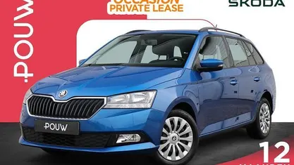 Blauw Gebruikt 2021 Skoda Fabia Ambition Stationwagen | € 15.400 (Eerlijke prijs)