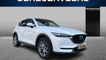 Snowflake white pearl Occasion 2019 Mazda CX-5 Luxury SUV | € 31.395 (Eerlijke prijs)