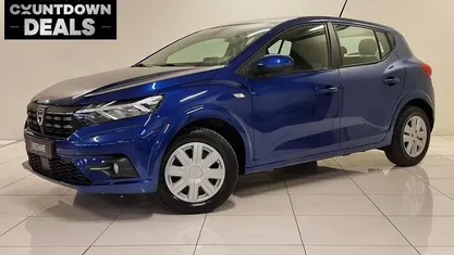 Blauw Gebruikt 2021 Dacia Sandero Comfort Hatchback | € 12.045 (Eerlijke prijs)