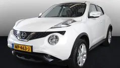 Wit, metallic lak Gebruikt 2016 Nissan Juke Acenta SUV | € 9.945 (Eerlijke prijs)
