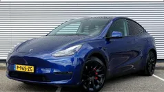 Blauw Gebruikt 2021 Tesla Model Y Long Range AWD SUV | € 30.950 (Eerlijke prijs)