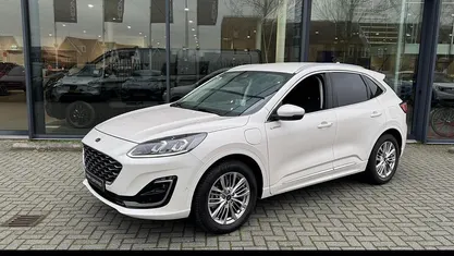 Wit Gebruikt 2021 Ford Kuga Vignale SUV | € 25.995 (Eerlijke prijs)