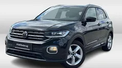 Zwart Gebruikt 2021 VW T-Cross R-line SUV | € 26.450 (Eerlijke prijs)