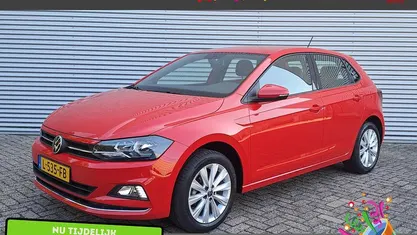 Occasion VW Polo Highline 97 PK (71 kW) 2021 Rood metallic Hatchback