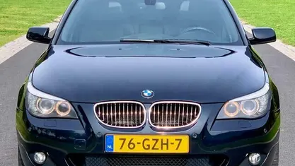 Zwart Gebruikt 2008 BMW 530 M Sport Stationwagen | € 7.950 (Eerlijke prijs)