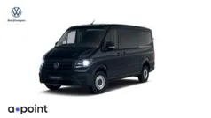 Zwart Nieuw 2024 VW Crafter Trendline Van | € 35.805 (Super prijs)