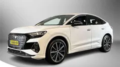 Wit, metallic lak Gebruikt 2022 Audi Q4 Sportback e-tron Comfort SUV | € 39.995 (Goede deal)