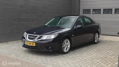Occasion Saab 9-3 Linear 122 PK (89 kW) 2008 Zwart Sedan