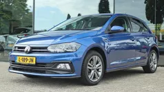 Blauw, metallic lak Gebruikt 2021 VW Polo R-line Hatchback | € 14.950 (Super prijs)