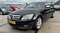 Zwart Gebruikt 2007 Mercedes C320 Elegance Stationwagen | € 4.750 (Super prijs)