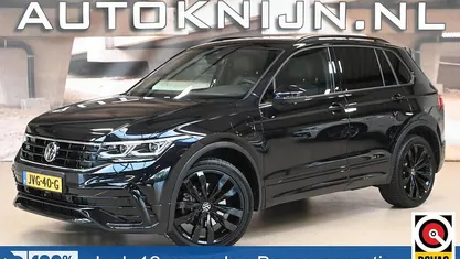 Zwart Occasion 2026 VW Tiguan R-line SUV | € 39.495 (Eerlijke prijs)