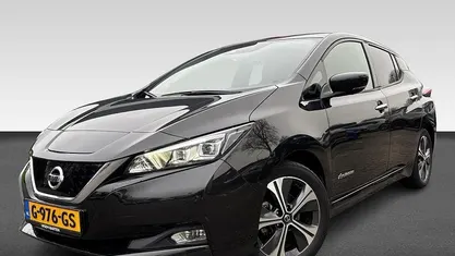 Occasion Nissan Leaf Tekna 110 kW (150 PK) 2019 Zwart Hatchback