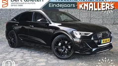 Zwart Gebruikt 2021 Audi e-tron Sportback S-Line SUV | € 35.745 (Eerlijke prijs)