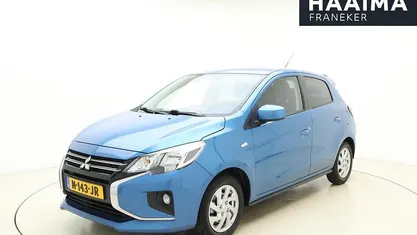 Occasion Mitsubishi Space Star Intense 2021 Blauw Hatchback