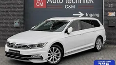 Wit Gebruikt 2018 VW Passat R-line Stationwagen | € 16.990 (Goede deal)