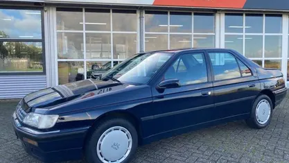 Blauw Gebruikt 1991 Peugeot 605 Sedan | € 8.950