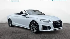 Wit, metallic lak Gebruikt 2021 Audi A5 Cabriolet S-Line Cabriolet | € 45.900 (Eerlijke prijs)