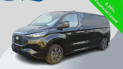 Zwart Nieuw 2025 Ford Transit Custom Limited Van | € 44.900 (Super prijs)