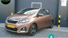Bruin Gebruikt 2015 Peugeot 108 Allure Hatchback | € 7.500 (Eerlijke prijs)