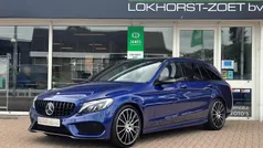 Blauw Gebruikt 2018 Mercedes C400 Premium Plus Stationwagen | € 33.950 (Eerlijke prijs)