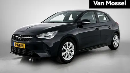 Zwart Gebruikt 2021 Opel Corsa Edition Hatchback | € 12.740 (Eerlijke prijs)