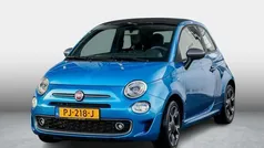 Blauw, metallic lak Gebruikt 2017 Fiat 500C Sport Cabriolet | € 11.990 (Eerlijke prijs)