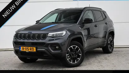 Grijs Occasion 2022 Jeep Compass Trailhawk SUV | € 24.995 (Eerlijke prijs)
