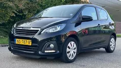Zwart Gebruikt 2017 Peugeot 108 Hatchback | € 7.950 (Eerlijke prijs)