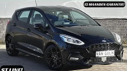 Zwart (metallic) Occasion 2019 Ford Fiesta ST-Line Hatchback | € 13.950 (Eerlijke prijs)