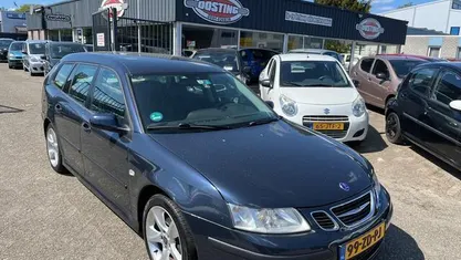 Occasion Saab 9-3 Linear 150 PK (110 kW) 2008 Blauw Stationwagen