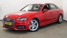 Rood Gebruikt 2018 Audi A4 S-Line Sedan | € 16.450 (Super prijs)
