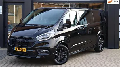 Occasion Ford Transit Custom Sport 185 PK (136 kW) 2021 Zwart (metallic) Van