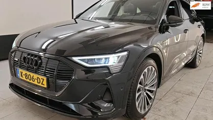 Zwart (metallic) Occasion 2020 Audi e-tron Sportback S-Line SUV | € 32.945 (Eerlijke prijs)