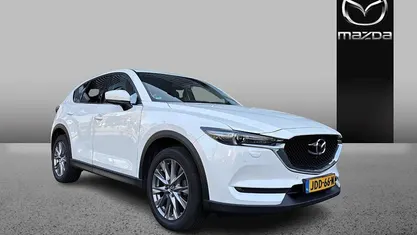 Snowflake white pearl Occasion 2019 Mazda CX-5 Luxury SUV | € 31.395 (Eerlijke prijs)