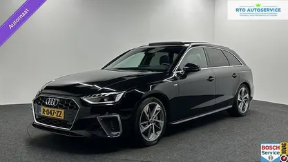 Zwart Gebruikt 2023 Audi A4 S-Line Stationwagen | € 38.500 (Eerlijke prijs)