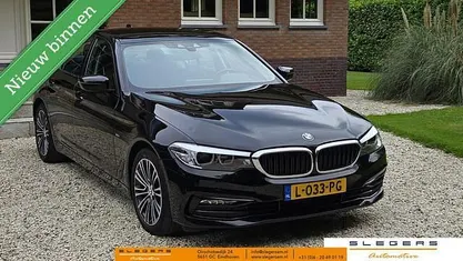 Occasion BMW 520 Executive 184 PK (135 kW) 2018 Zwart, metallic lak Sedan