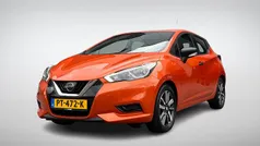 Oranje Gebruikt 2017 Nissan Micra Visia+ Hatchback | € 10.189 (Eerlijke prijs)