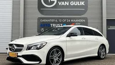 Wit, metallic lak Gebruikt 2017 Mercedes CLA180 Shooting Brake AMG line Stationwagen | € 17.495 (Eerlijke prijs)