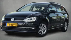 Zwart Gebruikt 2017 VW Golf VII Comfortline Stationwagen | € 14.950 (Eerlijke prijs)