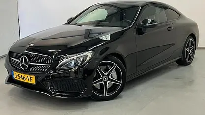 Occasion Mercedes C250 AMG 211 PK (155 kW) 2017 Zwart Coupé