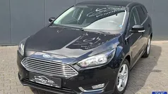 Zwart Gebruikt 2015 Ford Focus Titanium Stationwagen | € 9.650 (Super prijs)