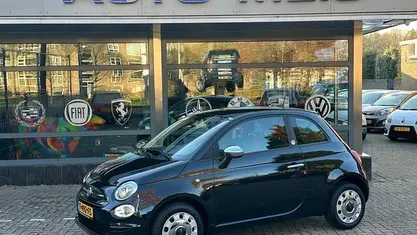 Zwart Occasion 2017 Fiat 500 Lounge Hatchback | € 7.995 (Eerlijke prijs)