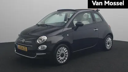 Zwart Gebruikt 2020 Fiat 500C Lounge Cabriolet | € 12.640 (Goede deal)